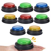 Pacote Buzzers ANABIUP 8 para jogos de curiosidades com luzes e som