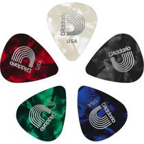 Pacote C/10 Palhetas D'Addario Extra Pesada Celuloide Sortidas Pacote C/10 Palhetas D'Addario Extra Pesada Celuloide Sortidas