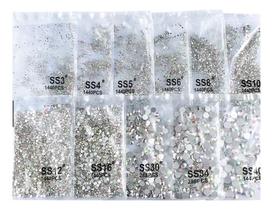 Pacote C/1440 Unidades Strass Cristal Furta Cor Unhas E Arte