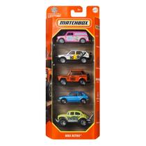 Pacote c/ 5 Carrinhos (Pack) Matchbox 1/64 - Mattel