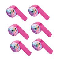 Pacote C/6 Apitos Princesas Lembrancinhas Brasilflex Pacote C/6 Apitos Princesas Lembrancinhas Brasilflex