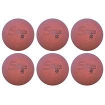 Pacote c/ 6 Bolas para frescobol - BOLA DE BORRACHA 03 - Silme Sports