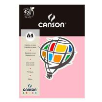 Pacote Canson Color Rosa Claro 180g/m² A4 210 x 297 mm com 10 Folhas - 66661195 Pacote Canson Color Rosa Claro 180g/m² A4 210 x 297 mm com 10 Folhas - 66661195