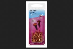 Pacote cardado Cut Tack Hillman No. 10 Copper de 14 g Pacote cardado Cut Tack Hillman No. 10 Copper de 14 g