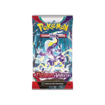 Pacote Cartas Pokémon Booster 6 Cartas - Escarlate e Violeta - Copag