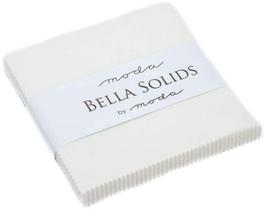 Pacote Charm Moda Bella Solids 42 - Quadrados de 13 cm Pacote Charm Moda Bella Solids 42 - Quadrados de 13 cm