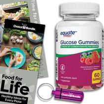 Pacote Choice Bundle Suplemento Nutricional Equate Gomas de Glicose