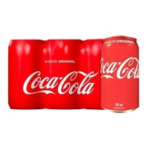 pacote coca cola lata 350ml
