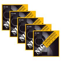 Pacote Com 05 Cordas Nig Para Cavaco Acústico Elétrico N-450