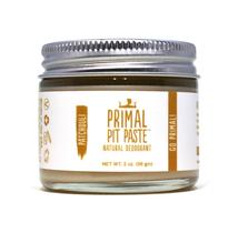 Pacote com 1 desodorante Primal Pit Paste Patchouli sem alumínio