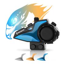 Pacote com 1 fone de ouvido com capacete Moman H2E Eagle-Like para motocicleta Pacote com 1 fone de ouvido com capacete Moman H2E Eagle-Like para motocicleta