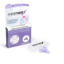 Pacote com 1 tampão de ouvido Earplanes WeatherX Headache Prevention Pacote com 1 tampão de ouvido Earplanes WeatherX Headache Prevention