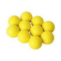 Pacote Com 10 Bolas Macias Para Prática De Golfe, Espuma Durável Para Treinamento Interno E Externo,