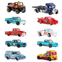 Pacote com 10 caminhões Toy Hot Wheels, 10 semi-caminhões de