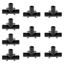 (Pacote com 10) Camiseta EFIELD Poly PPSU Barb Crimp Pex Fitting 3/4