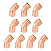 (Pacote com 10) Cotovelo EFIELD Copper 45 Degree 3/4 C X C
