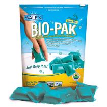 Pacote com 10 desodorizantes e digestores de resíduos Walex Bio-Pak Holding Tank