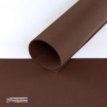Pacote com 10 Folhas de EVA Liso 1,5mm - 40x48cm - Marrom Tabaco