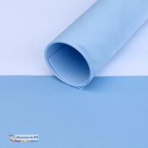 Pacote com 10 Folhas de EVA Liso 1,5mm - 40x60cm - Celeste Bebê