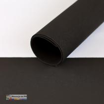 Pacote com 10 Folhas de EVA Liso 1,5mm - 40x60cm - Preto