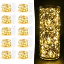 Pacote com 10 LED Fairy Lights AOZOPE de 7 pés e 20 LED operado por bateria