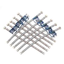 Pacote com 10 Mangueira de torneira PLUMBINGMASTER para torneira de banheiro Pacote com 10 Mangueira de torneira PLUMBINGMASTER para torneira de banheiro
