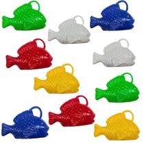 Pacote Com 10 Peixes Coloridos Para Festa Junina Pescaria Pacote Com 10 Peixes Coloridos Para Festa Junina Pescaria