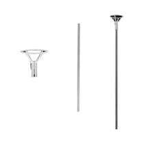 Pacote Com 10 Suportes Transparentes Grandes Para Balões BOBO De 16 Polegadas Com Copos Para Festas