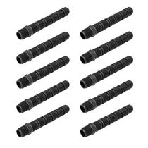 Pacote com 10 unidades Orbit Cut Off Riser, 1,3 cm x 15 cm, preto Pacote com 10 unidades Orbit Cut Off Riser, 1,3 cm x 15 cm, preto