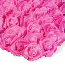 Pacote com 100 cravos de flores artificiais Juvale Hot Pink