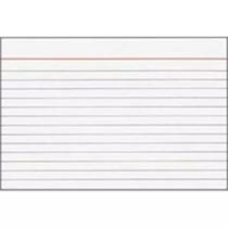 Pacote com 100 Ficha pautada 3x5 N.1 Tilibra