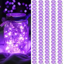 Pacote com 100 LED Fairy Lights AIKEI, operado por bateria, roxo Pacote com 100 LED Fairy Lights AIKEI, operado por bateria, roxo