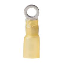 Pacote com 100 terminais de anel termorretrátil isolados em nylon elétrico Pacote com 100 terminais de anel termorretrátil isolados em nylon elétrico