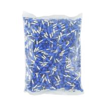 Pacote com 1000 Virolas de Crimpagem para Terminais de Cabo Isolado E0508, 1008 e 1508