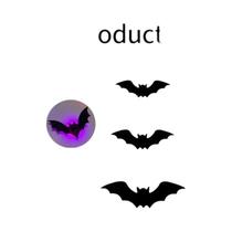 Pacote Com 12 Adesivos De Parede LED 3D De Morcegos E Aranhas Que Brilham No Escuro Com Luzes Verdes Pacote Com 12 Adesivos De Parede LED 3D De Morcegos E Aranhas Que Brilham No Escuro Com Luzes Verdes