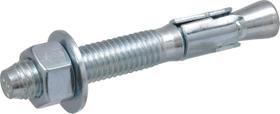 Pacote com 12 âncoras em cunha Bolt Hillman de 1/2" x 9,5 cm