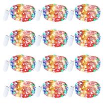 Pacote com 12 baterias Rivokeer Fairy String Lights 2,1 m à prova d'água