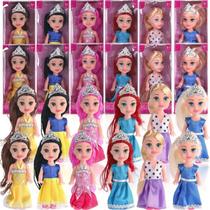 Pacote com 12 bonecas Liberty Imports Royal Princess em miniatura