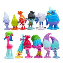 Pacote com 12 bonecos de ação BAMMY Troll de 4 a 7 cm para Páscoa, Halloween e Natal