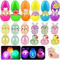 Pacote com 12 brinquedos Squishy Toys MzFowsen Light Up para aliviar o estresse infantil
