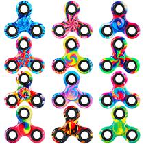 Pacote com 12 Fidget Spinner Gigilli Metal para crianças e adultos Pacote com 12 Fidget Spinner Gigilli Metal para crianças e adultos