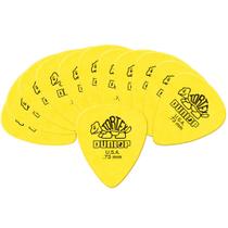 Pacote Com 12 Palhetas Dunlop Tortex Para Violão 0.73mm