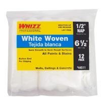 Pacote com 12 rolos de pintura WHIZZ, 6,5", branco
