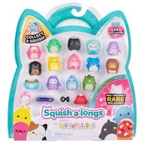 Pacote com 14 brinquedos Squish-a-Longs Mini-Squish (Wave 3, Estilo 2)