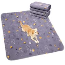 Pacote com 2 almofadas de xixi laváveis para cães UPSKY, 91x122 cm, impermeáveis