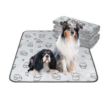 Pacote com 2 almofadas reutilizáveis para cachorros da Qeils, impermeáveis de 91 x 91 cm