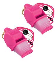 Pacote com 2 almofadas Sports Whistle Fox 40 Sonik Blast Cushion Grip Pink