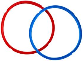 Pacote com 2 anéis de vedação para panela de pressão elétrica Instant Pot 8L Pacote com 2 anéis de vedação para panela de pressão elétrica Instant Pot 8L