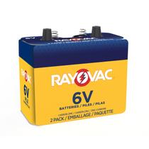 Pacote com 2 baterias de lanterna pesada Rayovac 6V