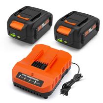 Pacote com 2 baterias Energup 6500mAh 20V com carregador WA3875